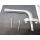 Fenstergriff edelstahl L-Form rund 7mm Vierkant / 35 mm lang FachVR3/240