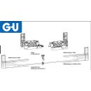 GU PSK Reparaturlaufwagensatz 966 /200  K-15266-00-L  38516  38515  39876  38514 DIN links nur bei 43 mm Laufschienenhöhe