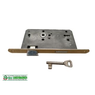 KFV Einsteckschloß Nr.113-1/2-BB 60-LS  60/72/8mm  20x235mm