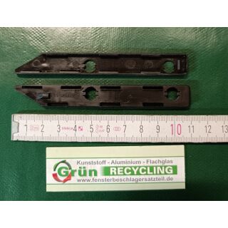 ROTO Centro Abdeckkappe F.Holz Falzeckband-E unten waagrecht 62820A552 107x14x5mm Links Braun Raum1R1/79
