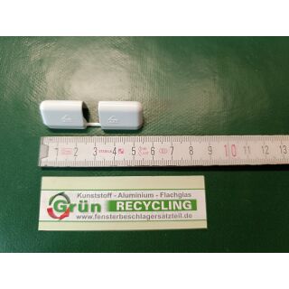 ROTO Centro Abdeckkappe Mittelschließer Rahmenteil M490A6300 62820049 Weiß Raum1R1/64