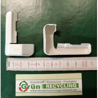 ROTO Centro Abdeckkappe Ecklager ES11 36x59mm Weiß Links 62820A612 Raum1R2/13