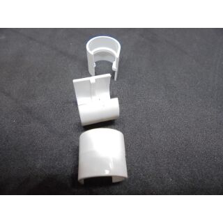 ROTO Centro Abdeckkappe Mittelband weiß F420A43008 14x15mm Raum1R1/27