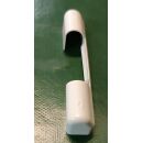 ROTO NT Abdeckkappe Axerlager Scherenlager K RO072 weiß 230205 91x16mm Raum1R1/11