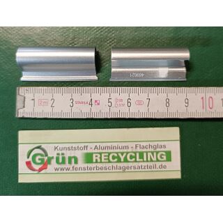 ROTO NT Abdeckkappe KSB Axerband o.Lasche RO11 40x12mm SILBER 491328 Raum1R2/2