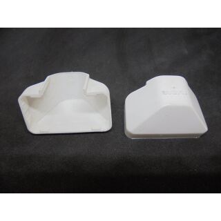 ROTO Centro Abdeckkappe Ecklager Weiß Braun K001A32 62820a6320 mit WERU LOGO Raum3R7/38 ( Alternativ wird 001002024001087 geliefert ) R3R8/41