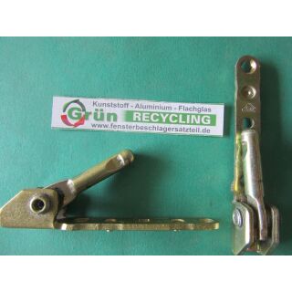 ROTO Ecklager 9012, 95 x15mm, 2 Haltezapfen 3x2mm, FachVR4/054