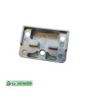 MACO Schließteil i.S. für PVC - 0,8 mm Anpressdruck Silber HB11/82