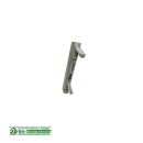 ROTO Eckband 855210002040, 021 469318, 85 x 10,5 mm, Falz 7,5 mm, 2 Haltezapfen 23 x 6 mm. gelb verzinkt FachP2517