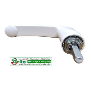SIEGENIA Fenstergriff Hebel Globe RR Ral9016 Weiß FachP5474