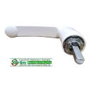 SIEGENIA Fenstergriff Hebel Globe RR Ral9016 Weiß...