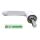 SIEGENIA Fenstergriff Hebel Globe RR Ral9016 Weiß FachP5474