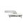 GEZE WICONA  Fenstergriff 061675 Weiss FachX1808