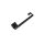ROTO Abdeckkappe Ecklager E5 81100R Schwarzbraun R044 Rechts 83x19x19mm FachVR8/125