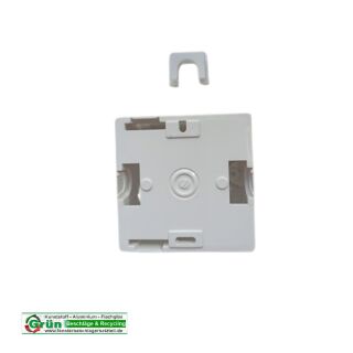 Geze Aufputzdose Verpackt Weiß 80x80mm  SchrankP177/1