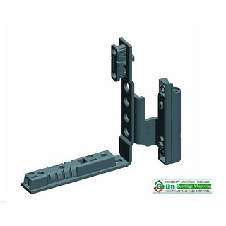 ROTO Falzeckband mit Nutführung NT/NX für Holzfenster E5 Schwelle 39 mm 12/18/13 rechts HB11/66