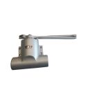 BKS Türschliesser BO130 Gr. 2/3 silber lackiert...