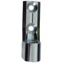 Ecklager Haltezapfen 6,5x5,5mm braun 49x15mm FachVR5/519