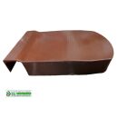 Abdeckkappe Nachdruck Braun 18x71x118mm
