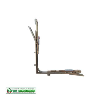 Winkhaus Eckumlenkung 140 x140mm Schenkelmaß 1 - Rundzapfen   mit 4mm Bolzen FachVR3/419