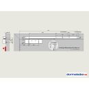 DORMA G-EMR Gleitschiene mit Feststellung...