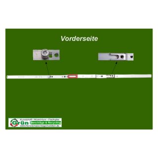 ROTO NT Stulpgetriebe mittig variabel GR 680 | FFH 621-800 mm | 1 Schliessstück| 1 E-Zapfen KR05/05