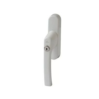 ROTO ALU Fenstergriff Getriebe Rotoline 26 abschl. Ral 9016 weiss 447154 378916 PODEST