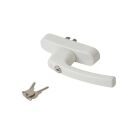ROTO ALU Fenstergriff Getriebe Rotoline 26 abschl. Ral 9016 weiss 447154 378916 PODEST