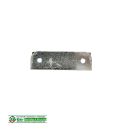 GEZE Schließblech H10/35 65 x 20mm Lochabstand 47mm NACHBAU in hell verzinkt VR5/179