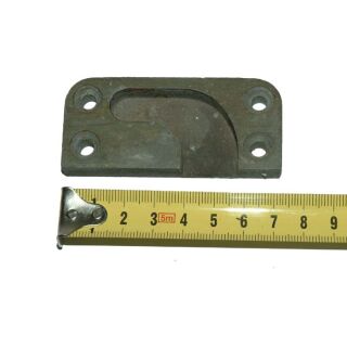 Schließblech für Schwingflügel links 33 x 74 x 10 mm L33 SchrankP305/2