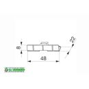 MACO Schließteil Standard PVC 12/20- 9 TROCAL 900...
