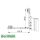 MACO Falzeckband PVC 12/20-13 links silber HB12/31