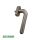 SCHÜCO Fenstergriff 247081 Edelstahl fein matt - Vierkant 26 x 7mm - Lochabstand 43mm - Nocken 10mm FachVRFR/080