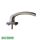 Fenstergriff Silber - Lochabstand 43mm - Vierkant 26 x 7mm  FachVRFR