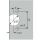 Hettich Selekta Topf Scharniertopf 77736 Hettich 52 mm Selekta Pro 2000, TX, zum Anschrauben, Zinkdruckguss