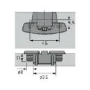 Hettich Selekta Topf Scharniertopf 10074  Hettich 45 mm...