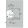 Hettich Selekta Topf Scharniertopf 10074  Hettich 45 mm Selekta Pro 2000, TX, zum Anschrauben, Zinkdruckguss