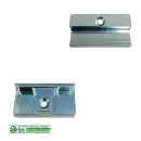 SIEGENIA Schließblech 0604 600-4 45 x 20mm NACHBAU...