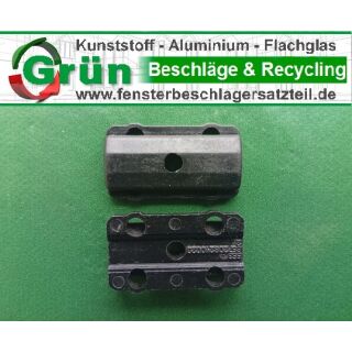 ROTO Fensterauflauf Flügelteil Kunststoff schwarz 657208240020 FachP1291