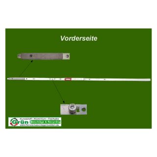 ROTO NT Stulpflügelgetriebe Euronut 7/8 | GR 890/490 | FFH 801-1000 mm | Kantenriegel KR05/07