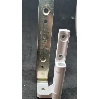 SIEGENIA FAVORIT Eckband Falzeckband Holz 12 mm Falzluft weiss LINKS 130 kg 210062 882826 FachP4318