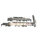MACO Packung HS Laufwagen 102952 Kunststoff  Silber 300KG...