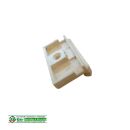Unbekannt Schließblech Kunststoff Weiß 45 x 26 mm