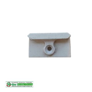 Unbekannt Schließblech Kunststoff Weiß 45 x 26 mm