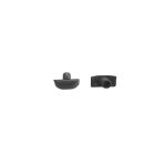 Wasserschlitzkappe half-pipe 30 x 12 mm Zapfen 10 mm...
