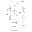 KFV Rohrrahmenschloß 59 29 mm Dorn 24x270 m U Stulp...