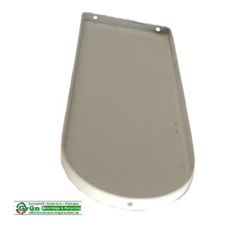 Abdeckung Abdeckkappe zu Glastürband 174x65,5x7,5 mm weiß NACHDRUCK
