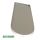 Abdeckung Abdeckkappe zu Glastürband 174x65,5x7,5 mm weiß NACHDRUCK
