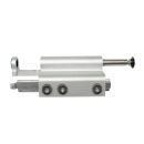 Schüco Scherenlager Royal S links Silber 219945...