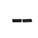 Wasserschlitzkappe schwarz 45x15 mm Schlitz36 mm HB10/111